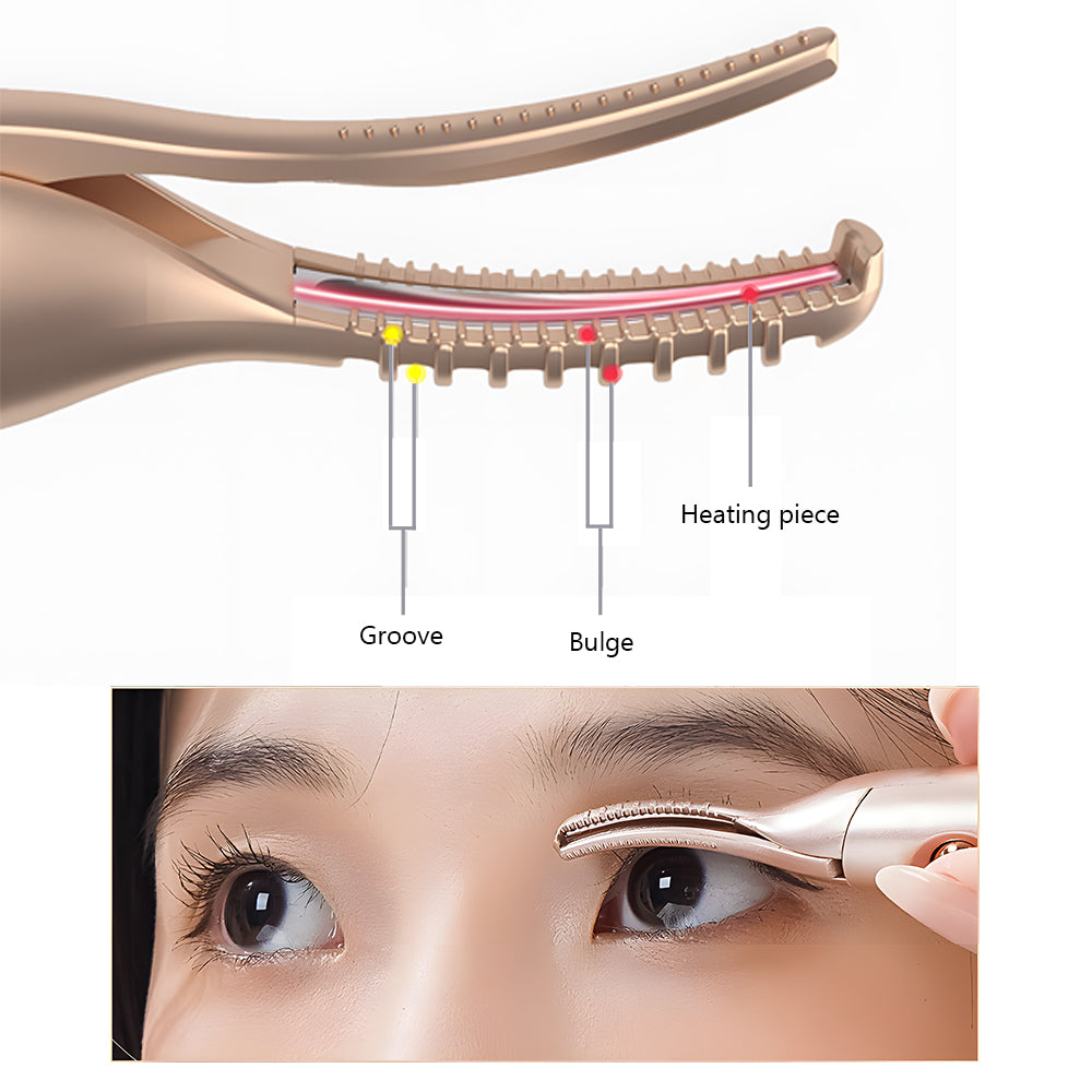 Eyelash Curler with Eyebrow Trimmer