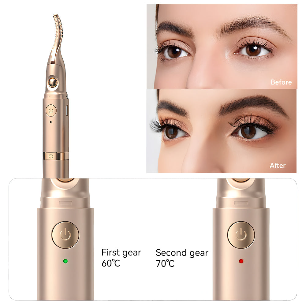 Eyelash Curler with Eyebrow Trimmer
